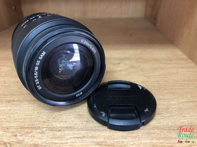 Sony SAL-1855 SAM 18-55mm f/3.5-5.6 Aspherical Lens - NO Autofocus for Spares or Repairs