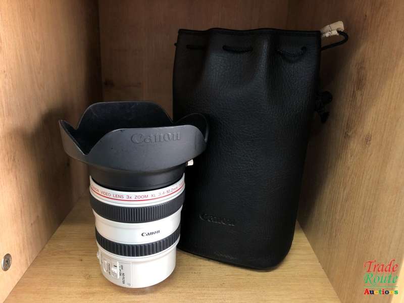 Canon Video Lens 3x Zoom XL 3.4-10.2mm 1:1.8-2.2 for Canon XL-2 XL-1S and XL-1 Camcorders