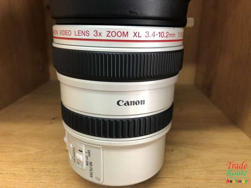 Canon Video Lens 3x Zoom XL 3.4-10.2mm 1:1.8-2.2 for Canon XL-2 XL-1S and XL-1 Camcorders