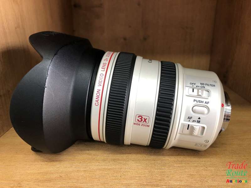 Canon Video Lens 3x Zoom XL 3.4-10.2mm 1:1.8-2.2 for Canon XL-2 XL-1S and XL-1 Camcorders