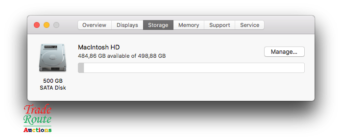 MacBook Pro 13.3-inch | Core i5 2.5GHz | 4GB RAM | 500GB HDD