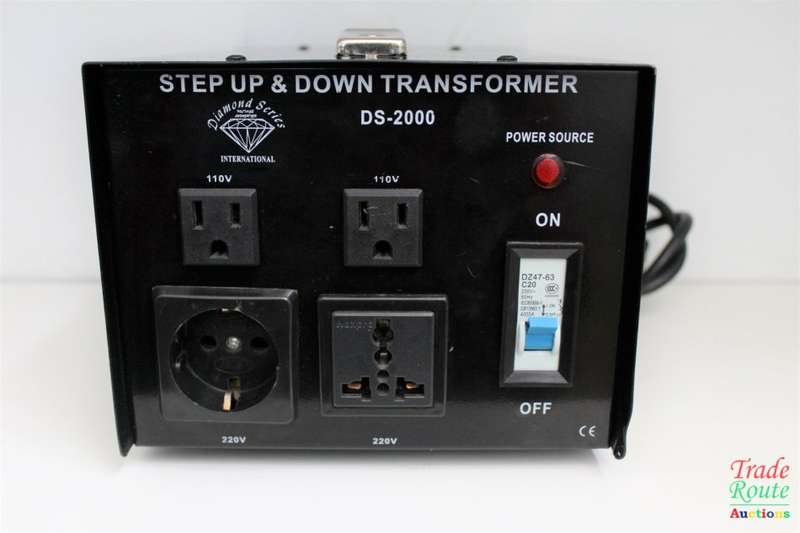 STEP UP 110V TO 220V & STEP DOWN 220V TO 110V TRANSFORMER DS-2000