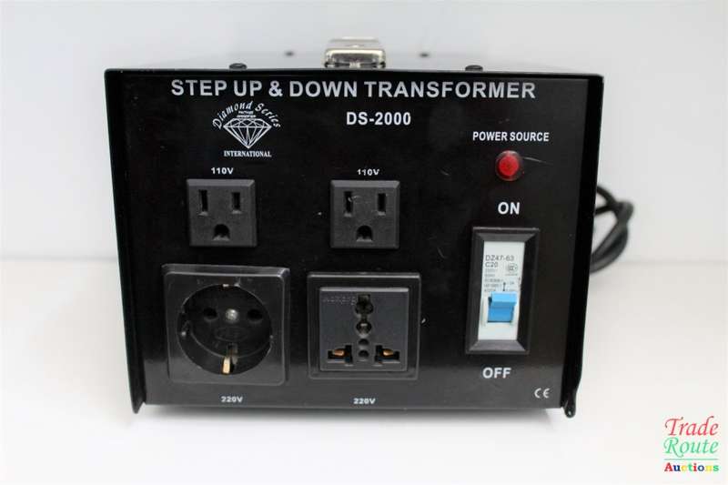 STEP UP 110V TO 220V & STEP DOWN 220V TO 110V TRANSFORMER DS-2000