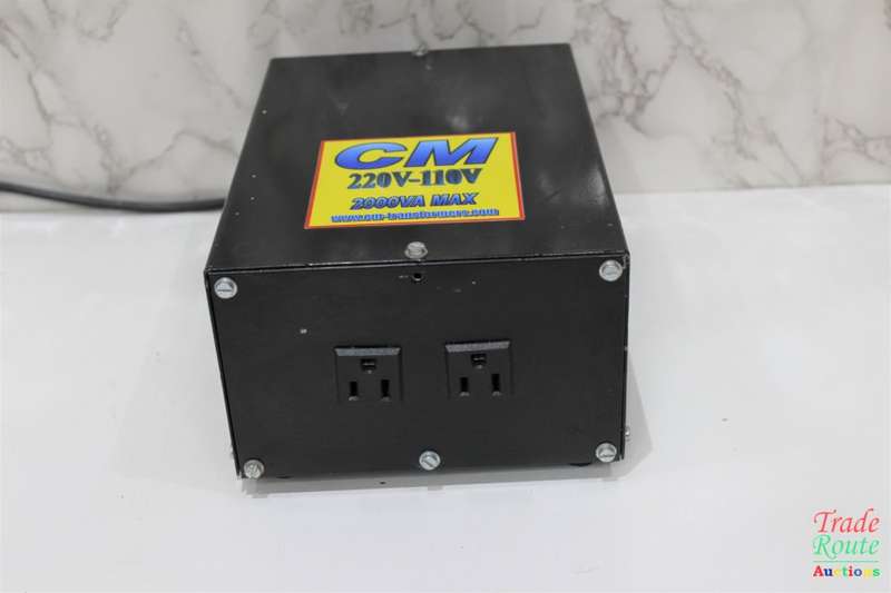 CM 220V-110V 2000VA MAX Step Down TRANSFORMER