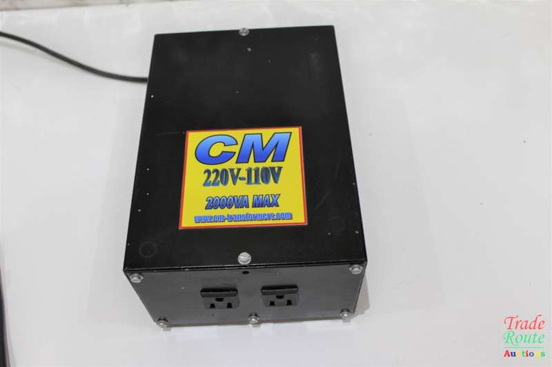 CM 220V-110V 2000VA MAX Step Down TRANSFORMER