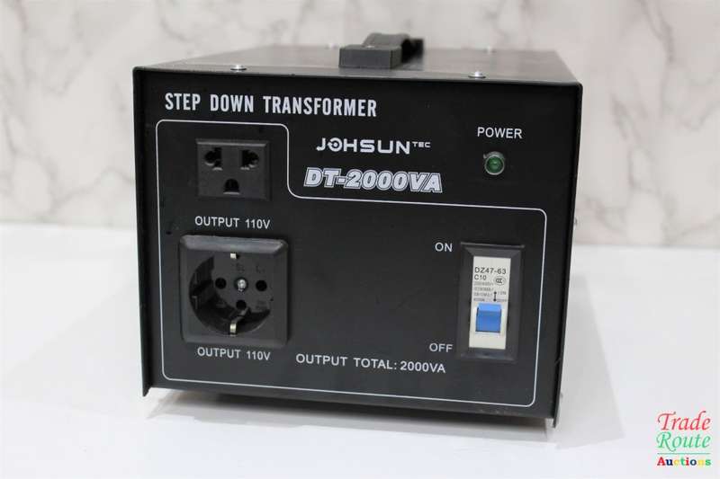 JOHSUN STEP DOWN TRANSFORMER 220v to 110v DT-2000 VA