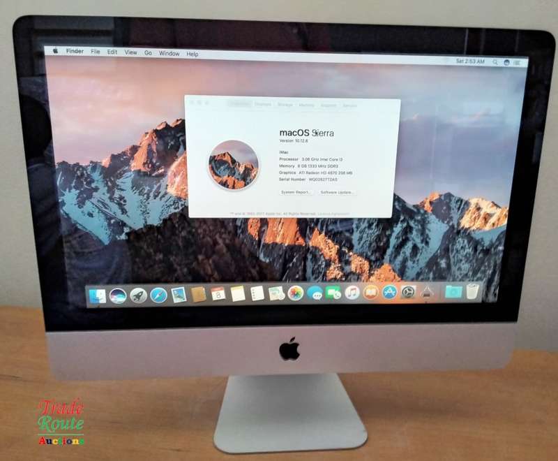 Apple iMAC 21.5 INCH Computer AIO Core i3 3.06Ghz | 8GB RAM | 500GB HDD