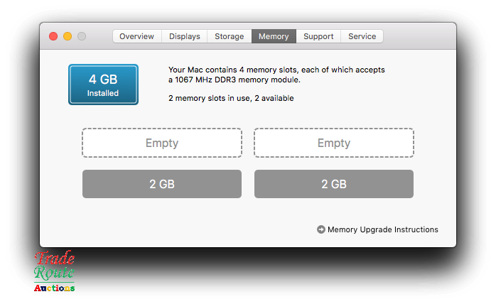 iMAC | 21.5 INCH | Core 2 Duo 3.06Ghz | 4GB RAM | 500GB HDD - Nvidia Geforce Graphics
