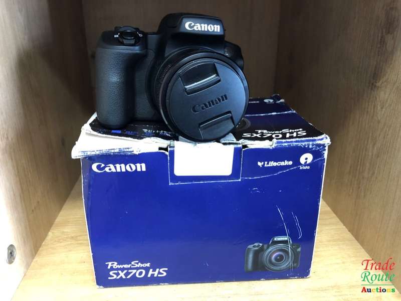 Canon PowerShot SX70 HS 4K 20.3MP 65x Optical Zoom Wi-Fi Digital Camera