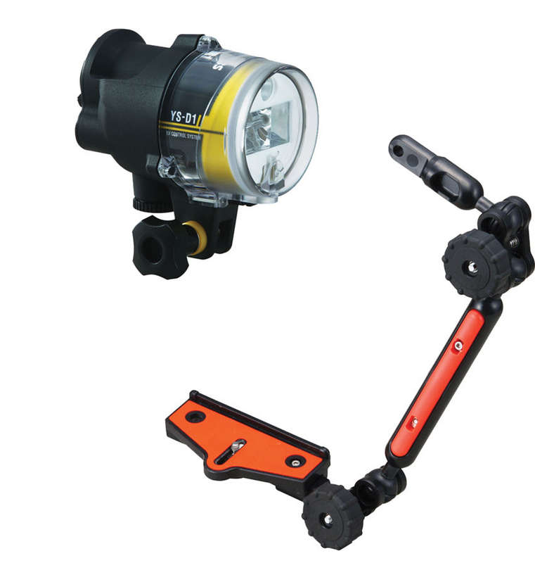 Sea and Sea YS-D1 EV control system Lighting Package with Sea Arm