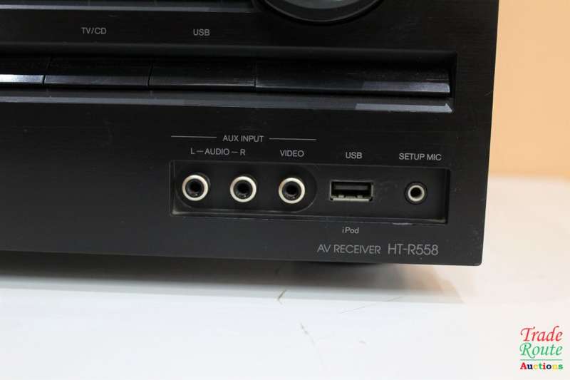 ONKYO HT-R558 AV RECEIVER - 5.1ch AMPLIFIER - Plz Read Description