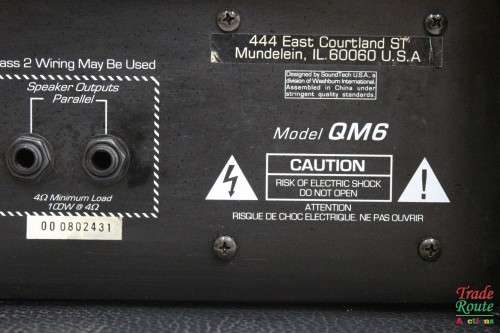 SoundTech Professional Audio Quick Mix 6 - QM6 - 6 Channels PA Mixer