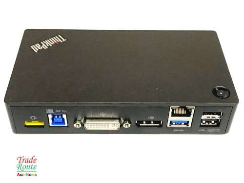 Lenovo 40A7 DK1522 ThinkPad USB 3.0 Pro Dock USED for T550, T540s, T450, T440p, T440s, T440, etc