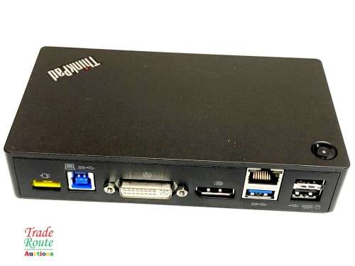 Lenovo 40A7 DK1522 ThinkPad USB 3.0 Pro Dock USED for T550, T540s, T450, T440p, T440s, T440, etc