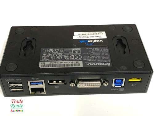 Lenovo 40A7 DK1522 ThinkPad USB 3.0 Pro Dock USED for T550, T540s, T450, T440p, T440s, T440, etc