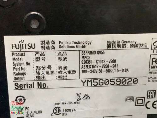 Fujitsu Mini PC ESPRIMO Q956 Core i3 6100T 6th Generation 8GB RAM 500GB HDD DESKTOP COMPUTER