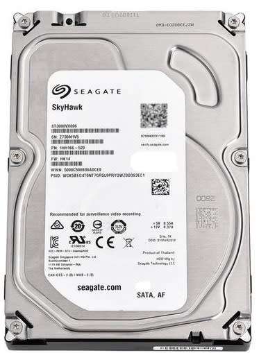 Seagate Skyhawk ST6000VX001 6TB 3.5` Internal Hard Drive SATA [ BRAND NEW ] 6000GB