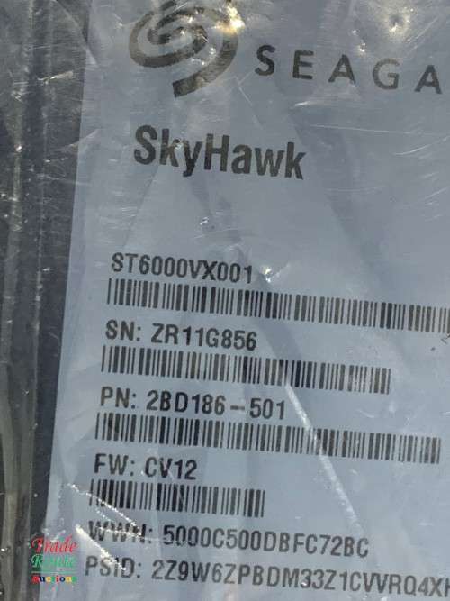 Seagate Skyhawk ST6000VX001 6TB 3.5` Internal Hard Drive SATA [ BRAND NEW ] 6000GB