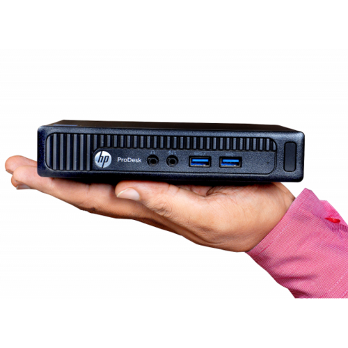 HP ProDesk 600 G1 Desktop Mini Computer | Core i7 4765T 2.0Ghz | 8GB RAM | 500GB HDD