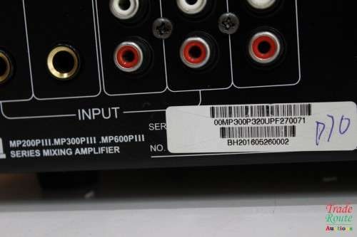 DSPPA Mix Amplifier MP300 PIII -  3 Mic and 2 AUX Mixing Amplifier