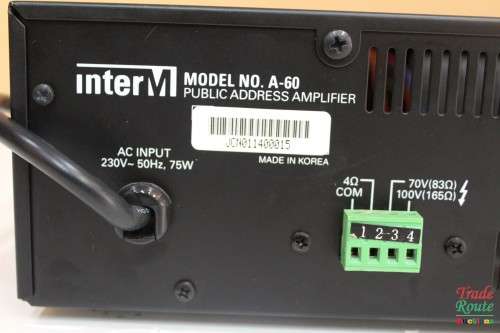 Inter-M A-60 60W PA Mixer Amplifier
