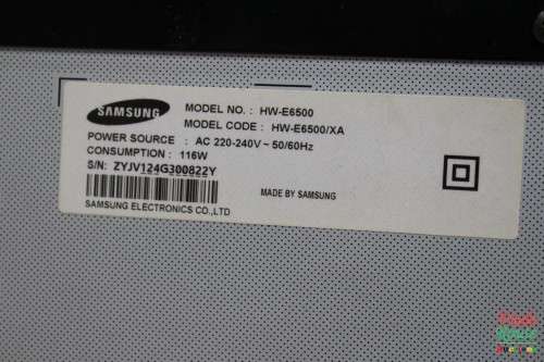 Samsung HW-E6500 5.2 Channel 3D  Component Audio Home Entertainment System