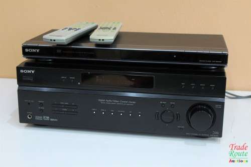 SONY Home Theatre Digital A/V Control Center STR-DE400 & SONY CD/DVD Player DVP-NS508P + 2 REMOTES