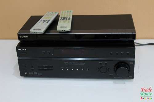 SONY Home Theatre Digital A/V Control Center STR-DE400 & SONY CD/DVD Player DVP-NS508P + 2 REMOTES