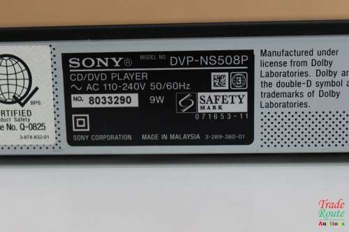 SONY Home Theatre Digital A/V Control Center STR-DE400 & SONY CD/DVD Player DVP-NS508P + 2 REMOTES