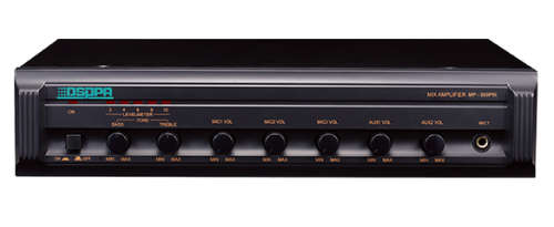 DSPPA Mix Amplifier MP300 PIII -  3 Mic and 2 AUX Mixing Amplifier