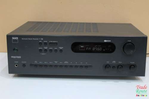 NAD T750 DOLBY PROLOGIC 5.1 CHANNEL SURROUND SOUND AMPLIFIER AM/FM TUNER for Spares / Repairs