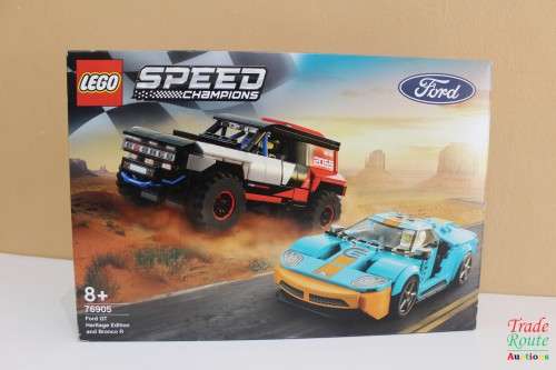 LEGO® Speed Champions Ford GT Heritage Edition and Bronco R Set 76905