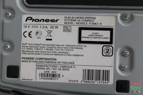 Pioneer X-SMC1-K Home Audio System
