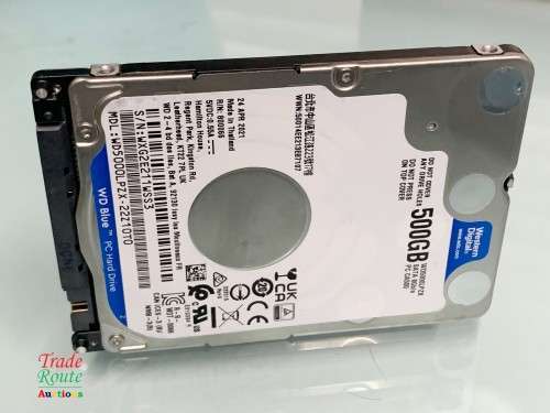 WD 500GB HDD for Laptops