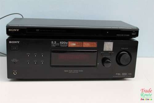 SONY FM STEREO RECEIVER STR-KM3000 Combo SONY CD/DVD PLAYER DVP-NS628P /