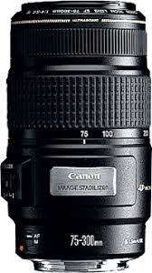 Canon EF 75-300mm IS USM Lens [ IMAGE STABILIZER ]