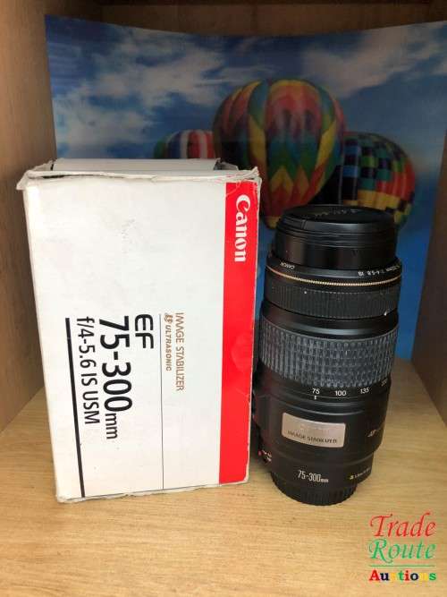 Canon EF 75-300mm IS USM Lens [ IMAGE STABILIZER ]