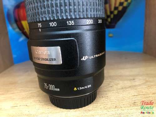 Canon EF 75-300mm IS USM Lens [ IMAGE STABILIZER ]