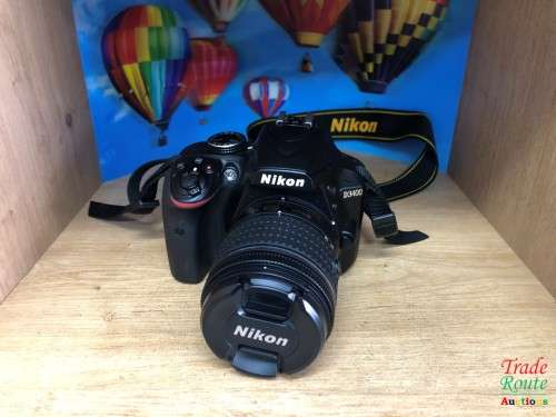 Nikon D3400 24.2 MP CMOS Digital SLR Camera body + Nikon AF-P 18-55 VR Lens Kit