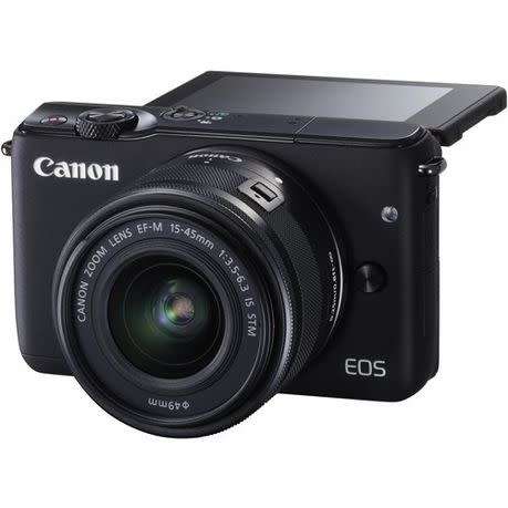 Canon EOS M10 Mirrorless Camera Kit with EF-M 15-45mm Image Stabilization STM Lens Kit