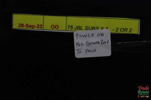 JBL Cinema SB350 by Harman Wireless Subwoofer - Powers On - NO SOUND BAR TO TEST - Salvage item