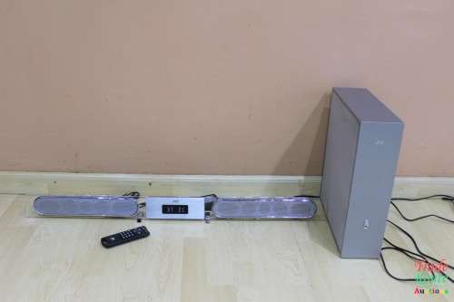 JVC TH-BY970 2.1 Channel Soundbar & Subwoofer - Transparent Sound Bar
