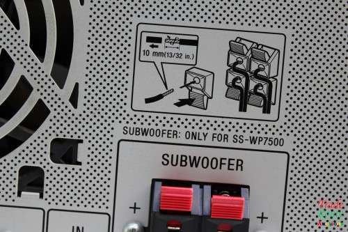 Sony TA-KMSW500 Subwoofer Power Amplifier  [ SOLD FOR SPARES / REPAIR ]