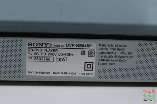 Sony CD/DVD PLAYER - DVP-NS648P