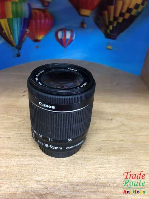 Canon EF-S 18-55mm f/3.5-5.6 IS (IMAGE STABILIZER) STM Camera Lens for Canon Digital SLR Cameras