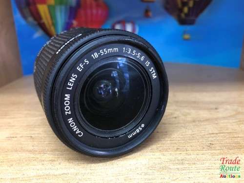Canon EF-S 18-55mm f/3.5-5.6 IS (IMAGE STABILIZER) STM Camera Lens for Canon Digital SLR Cameras
