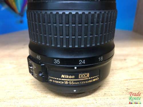 Nikon AF-S DX NIKKOR 18-55mm f/3.5-5.6G II ED Lens - NO Auto Focus for Spares or Repairs