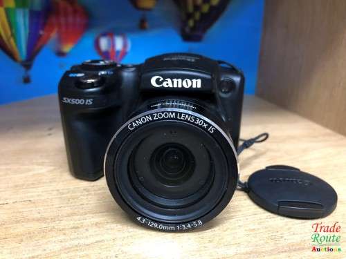 Canon PowerShot SX500 IS DIGITAL CAMERA 16.0 MP with 30x Wide-Angle Optical IS Zoom and 3.0-Inch LCD