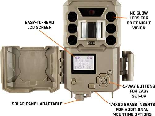 Bushnell 24MP CORE Trail Camera, Single Sensor, no Glow_119938C