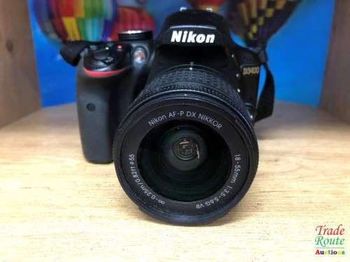 Nikon D3400 24.2 MP CMOS Digital SLR Camera body + Nikon AF-P 18-55 VR Lens Kit